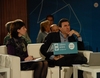 Foto: Estibaliz Hernaez , coordinadora del rea de innovacin de Think Gaur con Jon Azua 