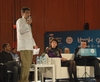 Foto: Uno de los ponentes toma la palabra en el encuentro sobre innovacin 