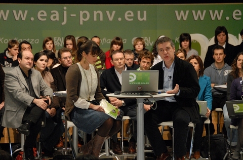 Foto: Intervencin de Iigo Urkullu en el acto de presentacin de las herramientas participativas de la p