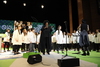 Foto: Una actuacin musical al final del acto 