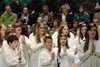 Foto: La actuacin del coro Gaudeamus de Gernika 